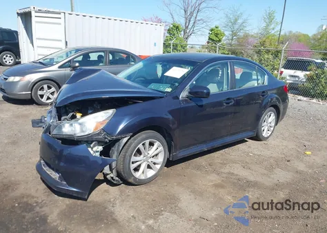 2013 Subaru Legacy 2.5I Premium from USA, damaged, VIN 4S3BMCB62D3045204